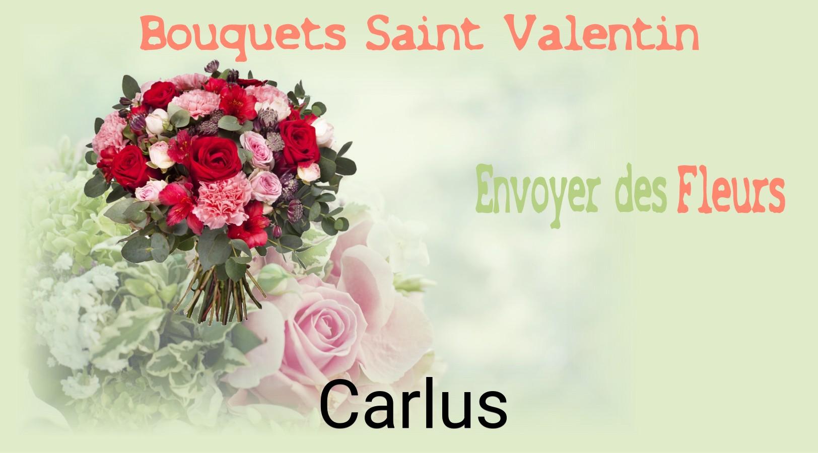 Roses de Saint-Valentin livrées à Carlus